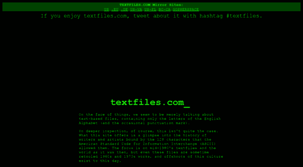 protovision.textfiles.com