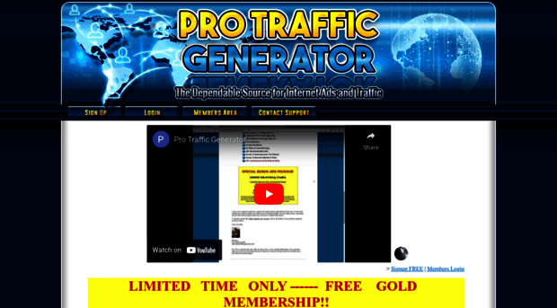 protrafficgenerator.com