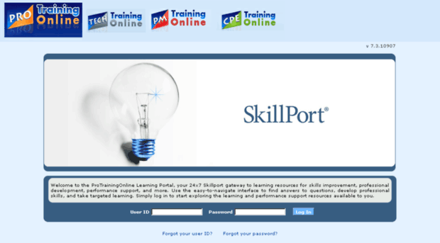 protrainingonline.skillport.com