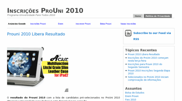 prouni2010.com
