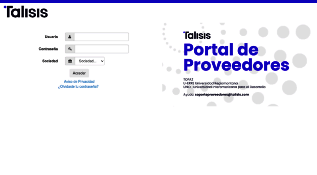 proveedores.talisis.com