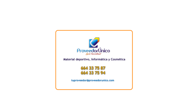 proveedorunico.com