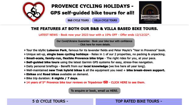 provence-cycling-holidays.com