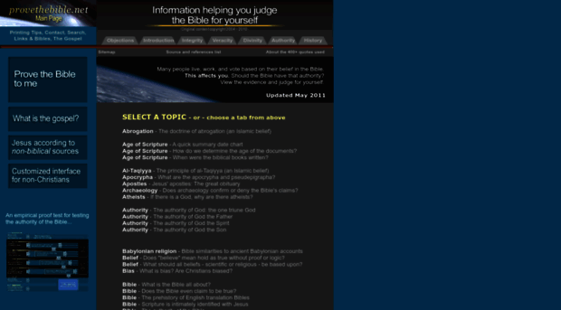 provethebible.net