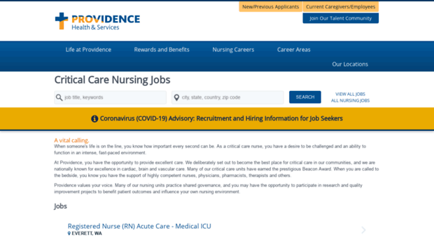 providence-criticalcarenursing.jobs