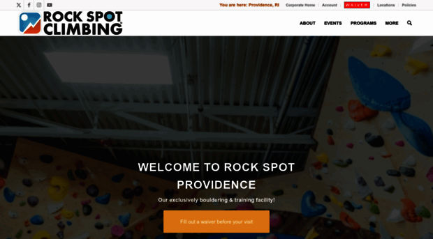 providence.rockspotclimbing.com