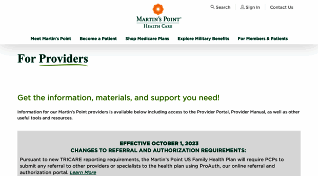 providers.martinspoint.org