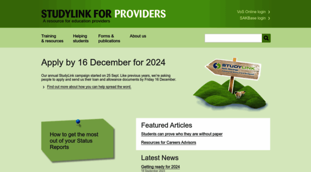 providers.studylink.govt.nz