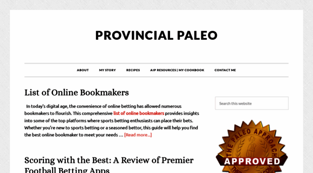 provincialpaleo.com