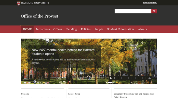 provost.harvard.edu