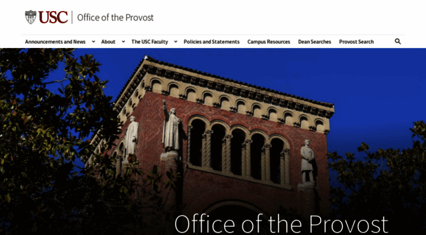 provost.usc.edu
