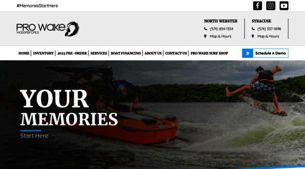 prowakewatersports.com