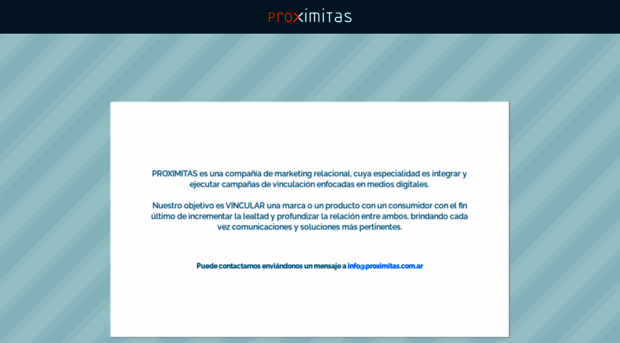 proximitas.com.ar