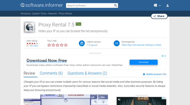 proxy-rental1.software.informer.com