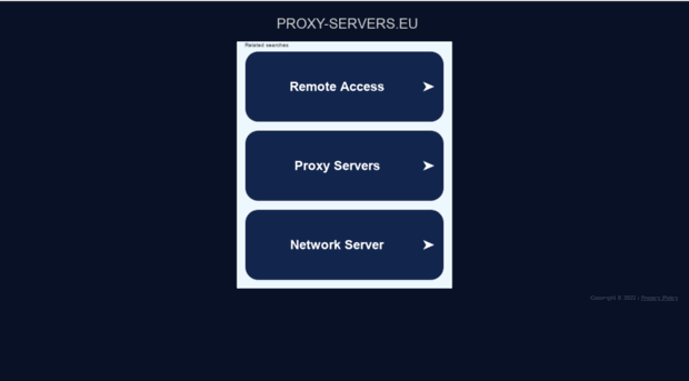 proxy-servers.eu