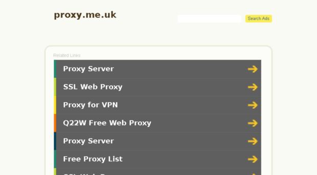proxy.me.uk