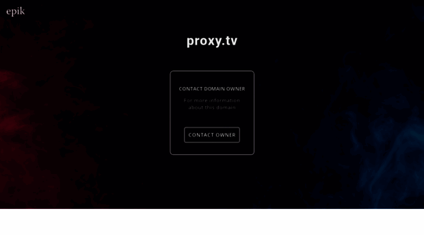 proxy.tv