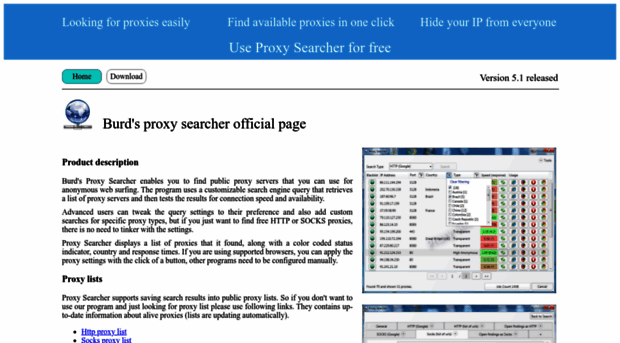 proxysearcher.sourceforge.net