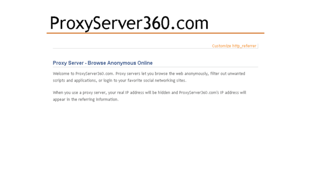proxyserver360.com