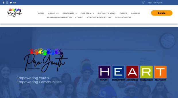 proyouthheart.org