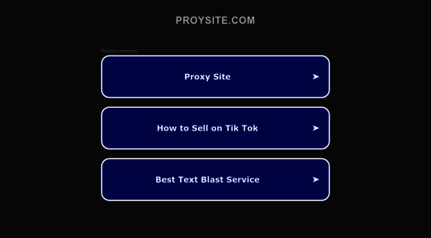 proysite.com