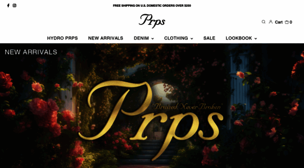 prpsjeans.com