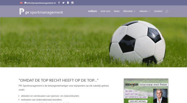 prsportmanagement.nl