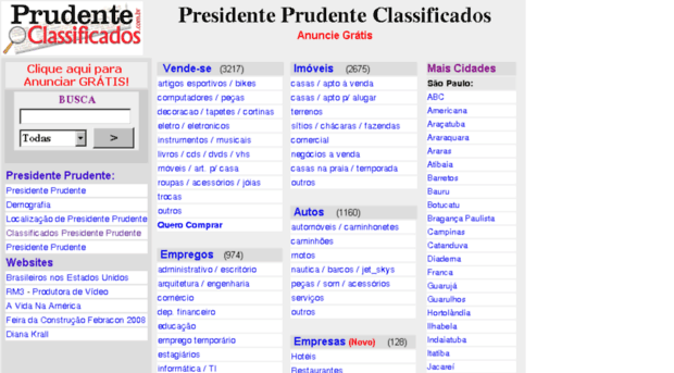 prudenteclassificados.com.br