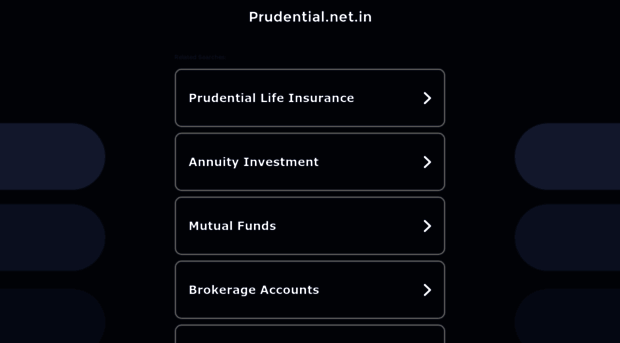 prudential.net.in