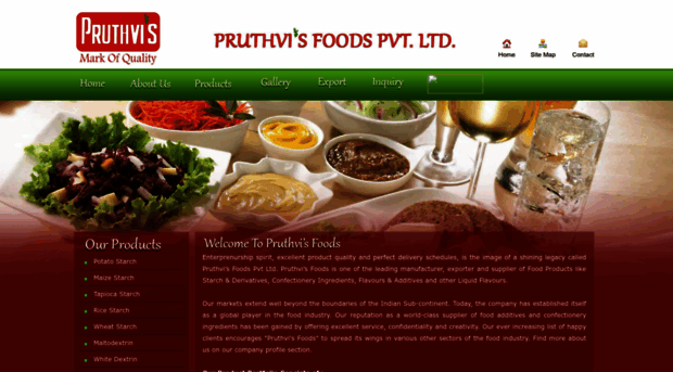 pruthvifoods.com