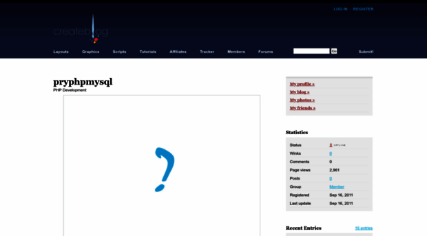 pryphpmysql.createblog.com