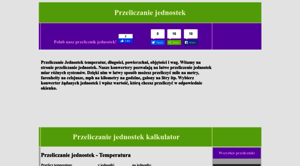 przeliczaniejednostek.pl