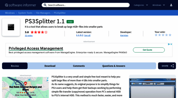 ps3splitter.informer.com