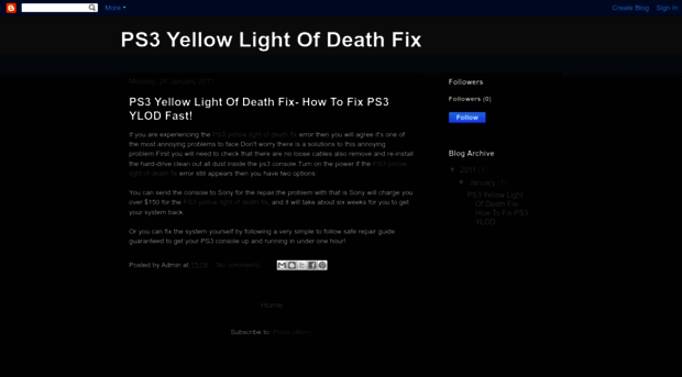 ps3yellowlightofdeath-fix.blogspot.com