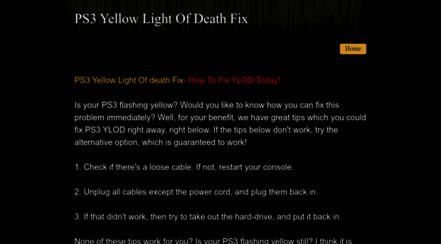 ps3yellowlightofdeath-fix.weebly.com