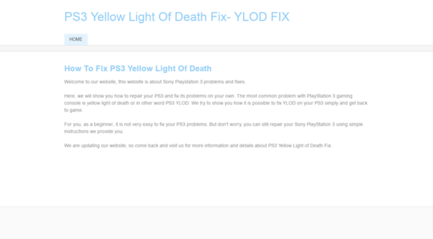 ps3yellowlightofdeathfix.weebly.com