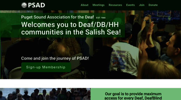 psadeaf.org