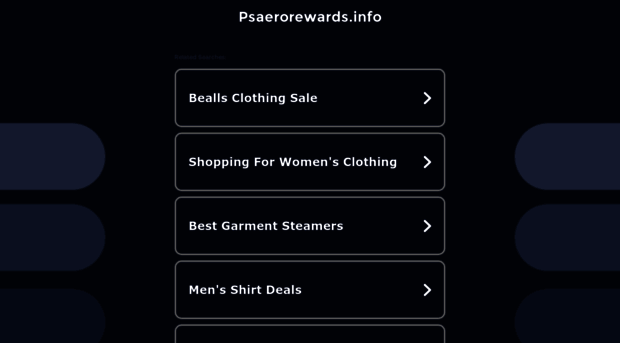 psaerorewards.info