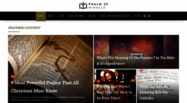 psalm23miracle.com