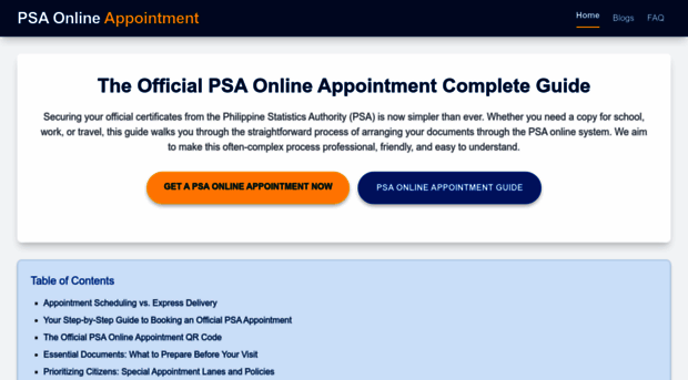 psaonlineappointment.ph