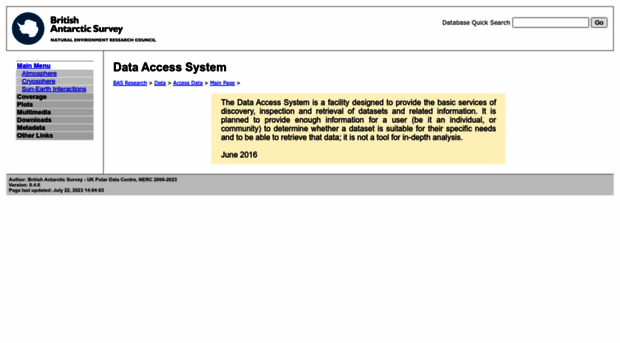 psddb.nerc-bas.ac.uk