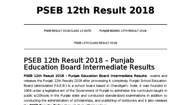 pseb12thresults2017.in