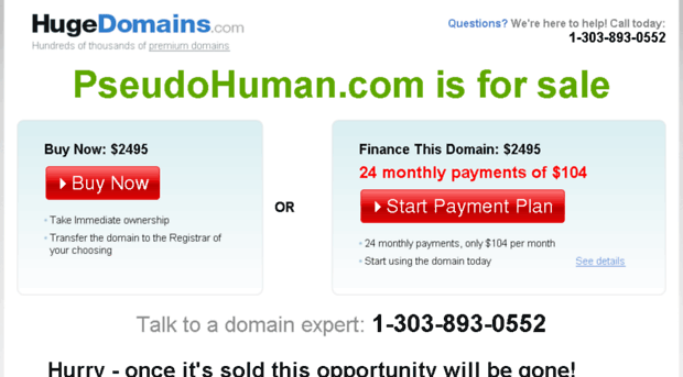 pseudohuman.com