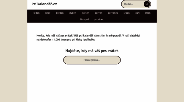 psi-kalendar.cz