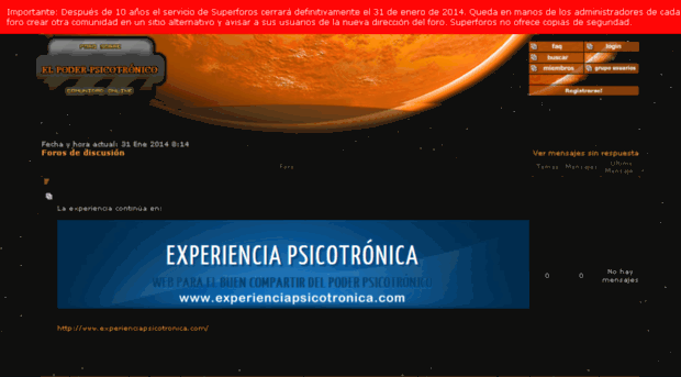 psicotronica.superforos.com