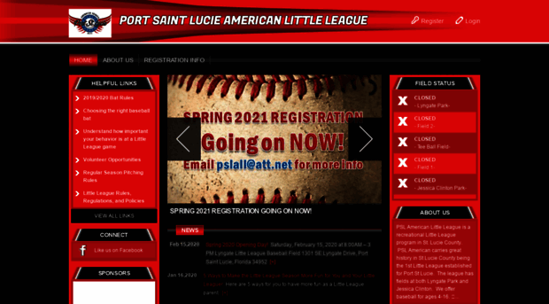 pslamericanlittleleague.com