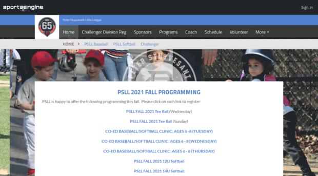 psll.sportngin.com