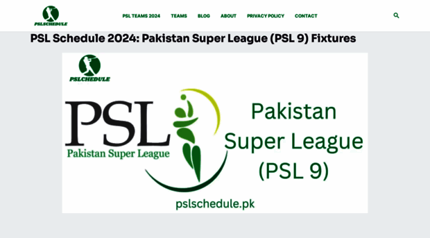 pslschedule.pk