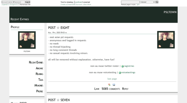 psltown.dreamwidth.org