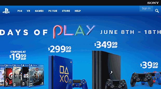 playstation official site playstation console games